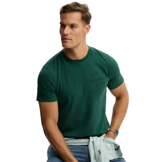 SUPERDRY MUŠKA MAJICA ZELENA 47736