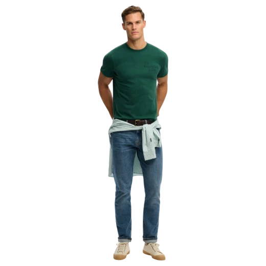 SUPERDRY MUŠKA MAJICA ZELENA 47736