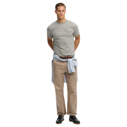 SUPERDRY MUŠKA MAJICA SIVA 47737