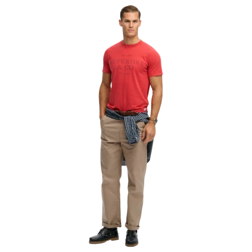 SUPERDRY MUŠKA MAJICA CRVENA 47738