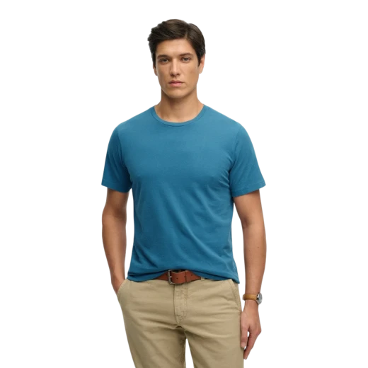 SUPERDRY MUŠKA MAJICA PLAVA