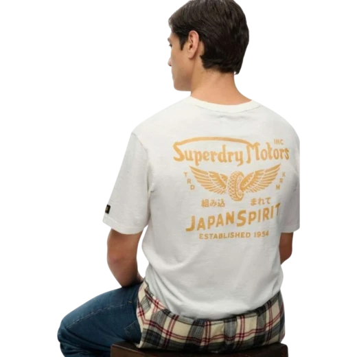 SUPERDRY MUŠKA MAJICA BIJELA 50179