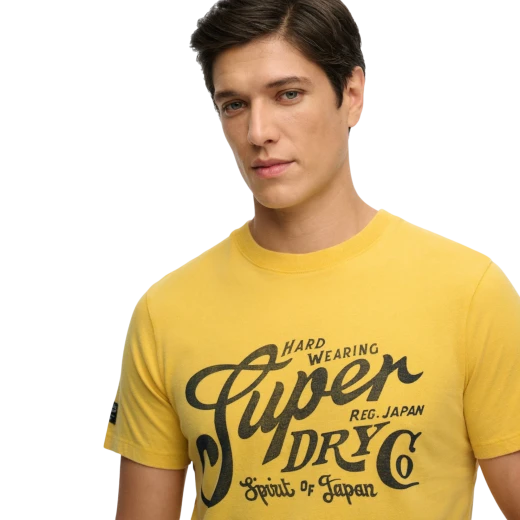 SUPERDRY MUŠKA MAJICA ŽUTA 50180