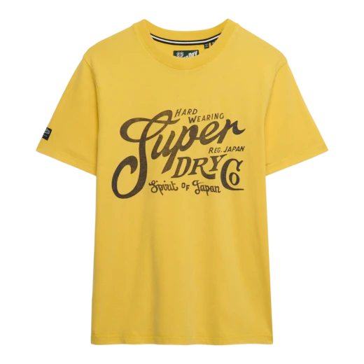 SUPERDRY MUŠKA MAJICA ŽUTA 50180