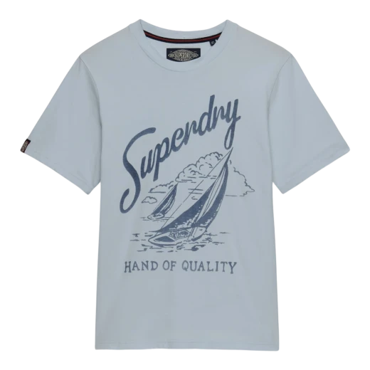 SUPERDRY MUŠKA MAJICA PLAVA 50182