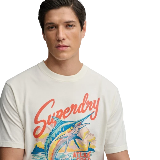 SUPERDRY MUŠKA MAJICA BIJELA 50183