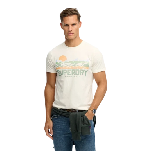 SUPERDRY MUŠKA MAJICA BIJELA 50186