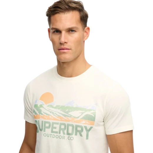 SUPERDRY MUŠKA MAJICA BIJELA 50186