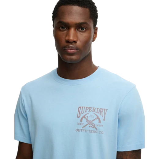 SUPERDRY MUŠKA MAJICA PLAVA 50187