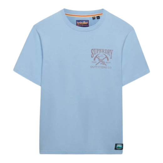 SUPERDRY MUŠKA MAJICA PLAVA 50187