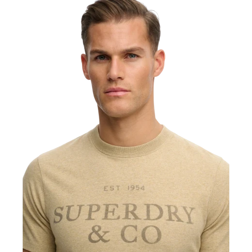 SUPERDRY MUŠKA MAJICA BEŽ 50199