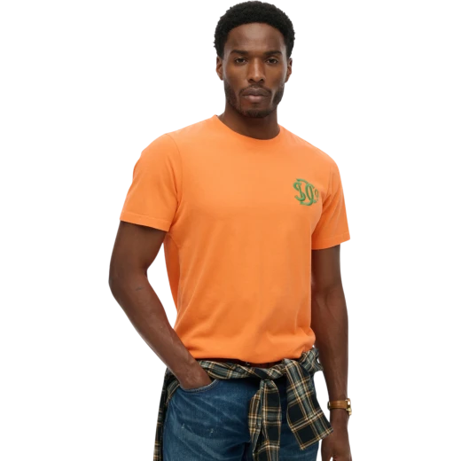 SUPERDRY MUŠKA MAJICA NARANDŽASTA