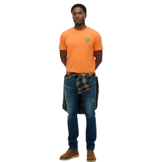 SUPERDRY MUŠKA MAJICA NARANDŽASTA 50979
