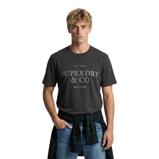 SUPERDRY MUŠKA MAJICA SIVA