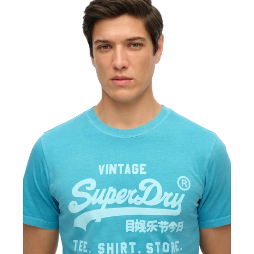 SUPERDRY MUŠKA MAJICA PLAVA 52773