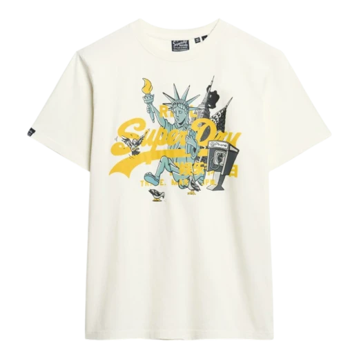 SUPERDRY MUŠKA MAJICA BIJELA 52776