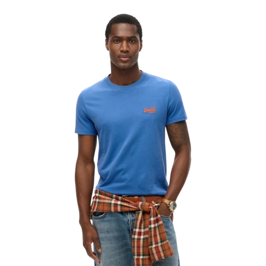 SUPERDRY MUŠKA MAJICA PLAVA