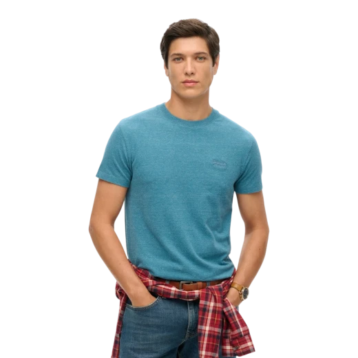 SUPERDRY MUŠKA MAJICA PLAVA