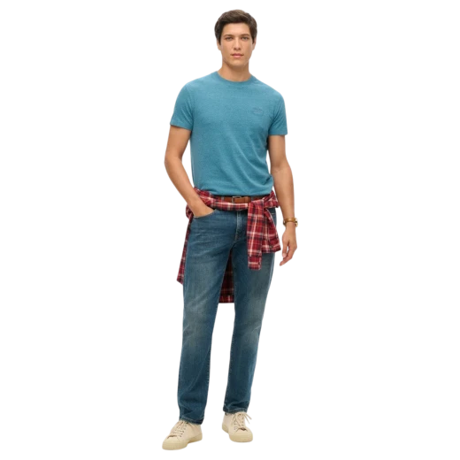 SUPERDRY MUŠKA MAJICA PLAVA 52799