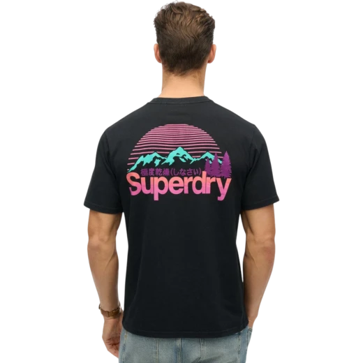 SUPERDRY MUŠKA MAJICA CRNA 52823