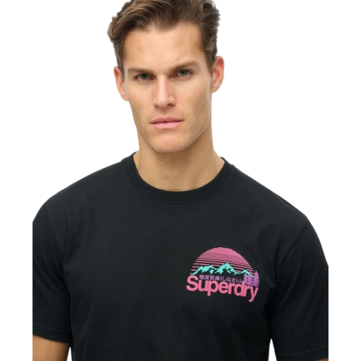 SUPERDRY MUŠKA MAJICA CRNA 52823