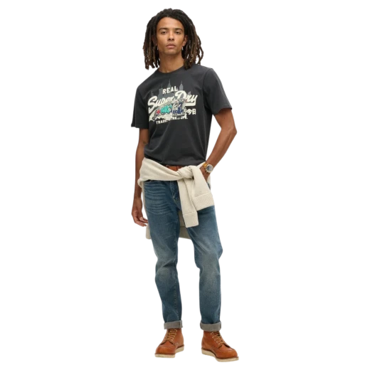 SUPERDRY MUŠKA MAJICA CRNA 52827