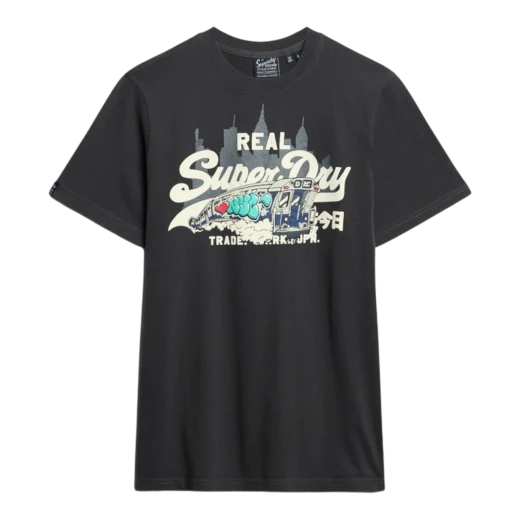 SUPERDRY MUŠKA MAJICA CRNA 52827