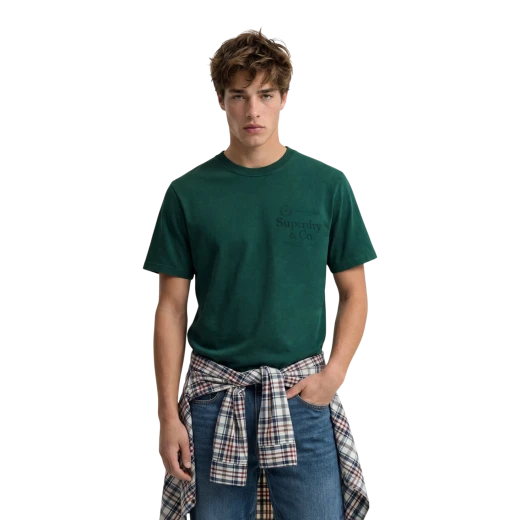 SUPERDRY MUŠKA MAJICA ZELENA