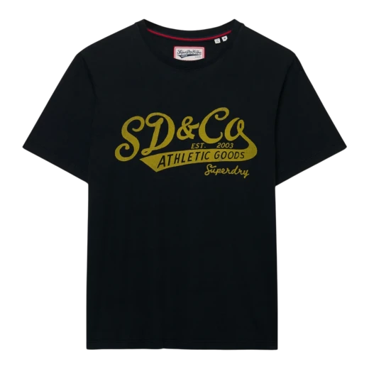 SUPERDRY MUŠKA MAJICA CRNA 53037