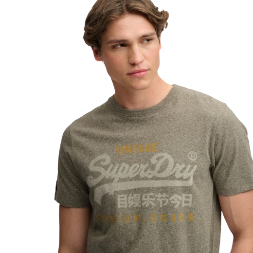 SUPERDRY MUŠKA MAJICA MASLINASTA 53039