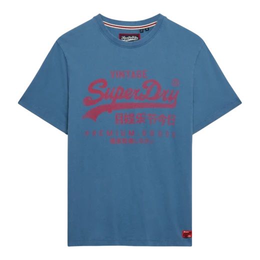 SUPERDRY MUŠKA MAJICA PLAVA 53044