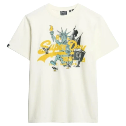 SUPERDRY MUŠKA MAJICA ŽUTA