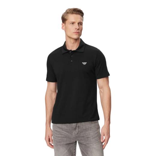 EMPORIO ARMANI MUŠKA POLO MAJICA CRNA
