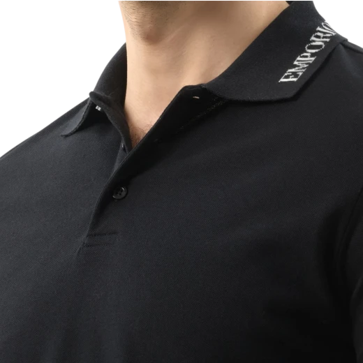 EMPORIO ARMANI MUŠKA POLO MAJICA CRNA 50697