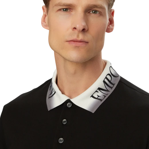 EMPORIO ARMANI MUŠKA POLO MAJICA CRNA 50705