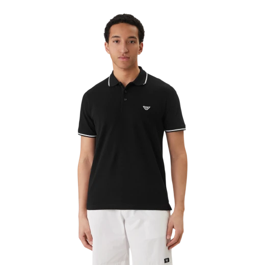 EMPORIO ARMANI MUŠKA POLO MAJICA CRNA