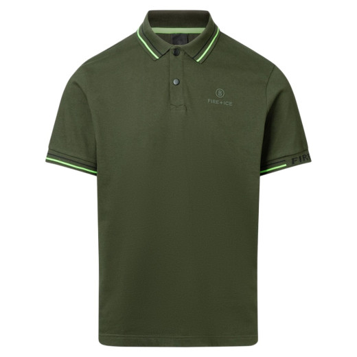 BOGNER MUŠKA POLO MAJICA MASLINASTA