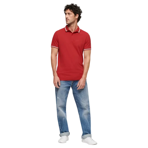 SUPERDRY MUŠKA POLO MAJICA CRVENA 31479