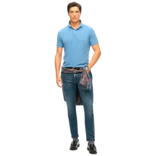 SUPERDRY MUŠKA POLO MAJICA PLAVA 36887