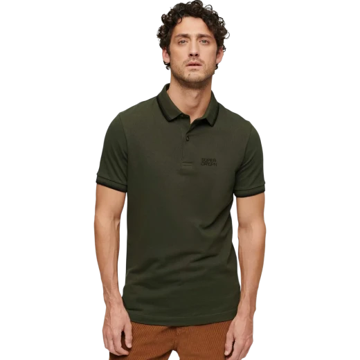 SUPERDRY MUŠKA POLO MAJICA MASLINASTA 38438
