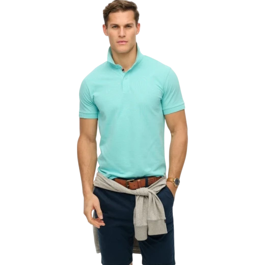 SUPERDRY MUŠKA POLO MAJICA PLAVA