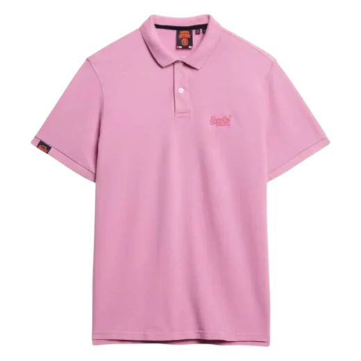SUPERDRY MUŠKA POLO MAJICA ROZA