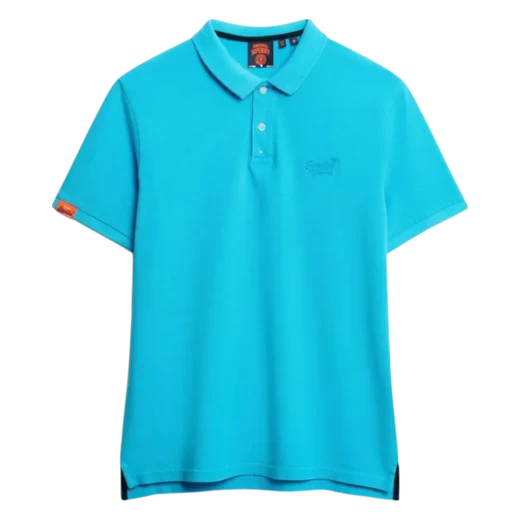 SUPERDRY MUŠKA POLO MAJICA PLAVA