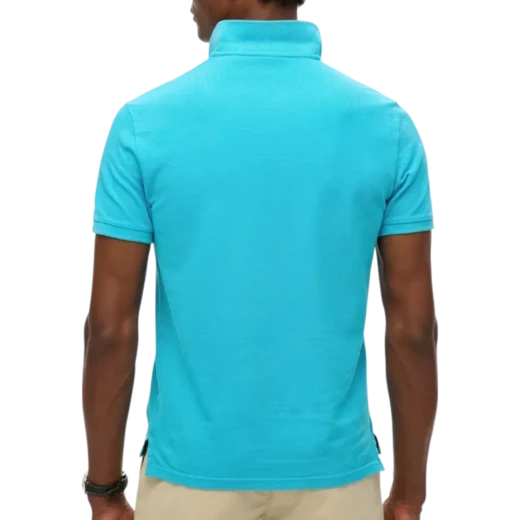 SUPERDRY MUŠKA POLO MAJICA PLAVA 40352