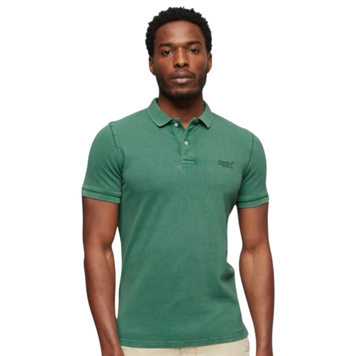 SUPERDRY MUŠKA POLO MAJICA ZELENA