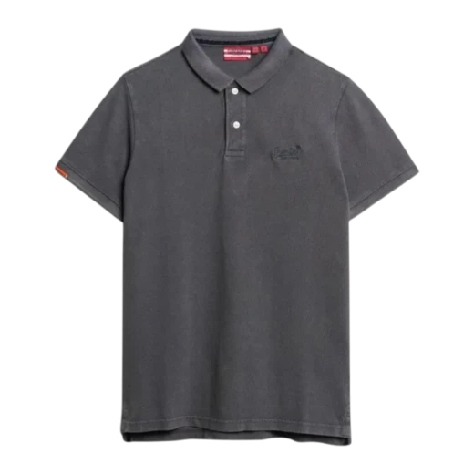 SUPERDRY MUŠKA POLO MAJICA CRNA