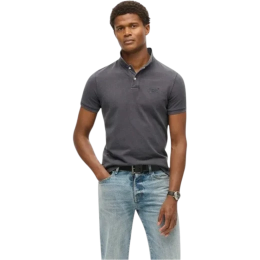 SUPERDRY MUŠKA POLO MAJICA CRNA 42079