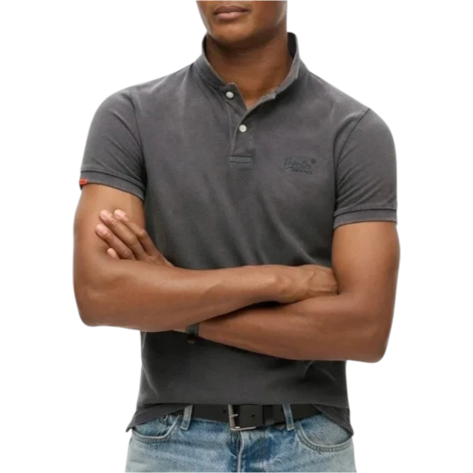 SUPERDRY MUŠKA POLO MAJICA CRNA 42079