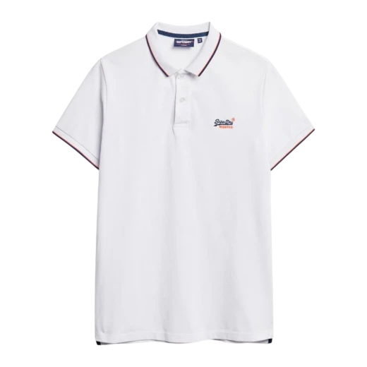 SUPERDRY MUŠKA POLO MAJICA BIJELA