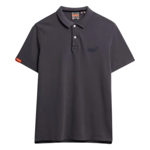 SUPERDRY MUŠKA POLO MAJICA CRNA
